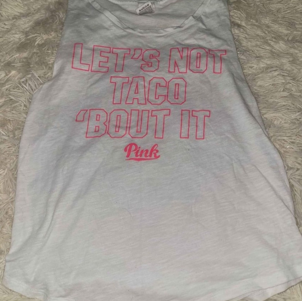 PINK tank top